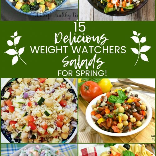 Get back on track with these 15 delicious weight watchers salads for spring!
