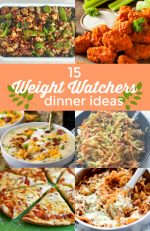 15 Delicious Weight Watchers Dinner Recipes!