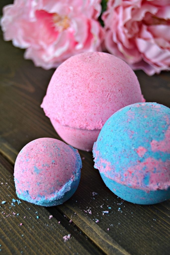 Bubble Gum Bath Bombs Recipe - Fun Bath Bombs For Kids