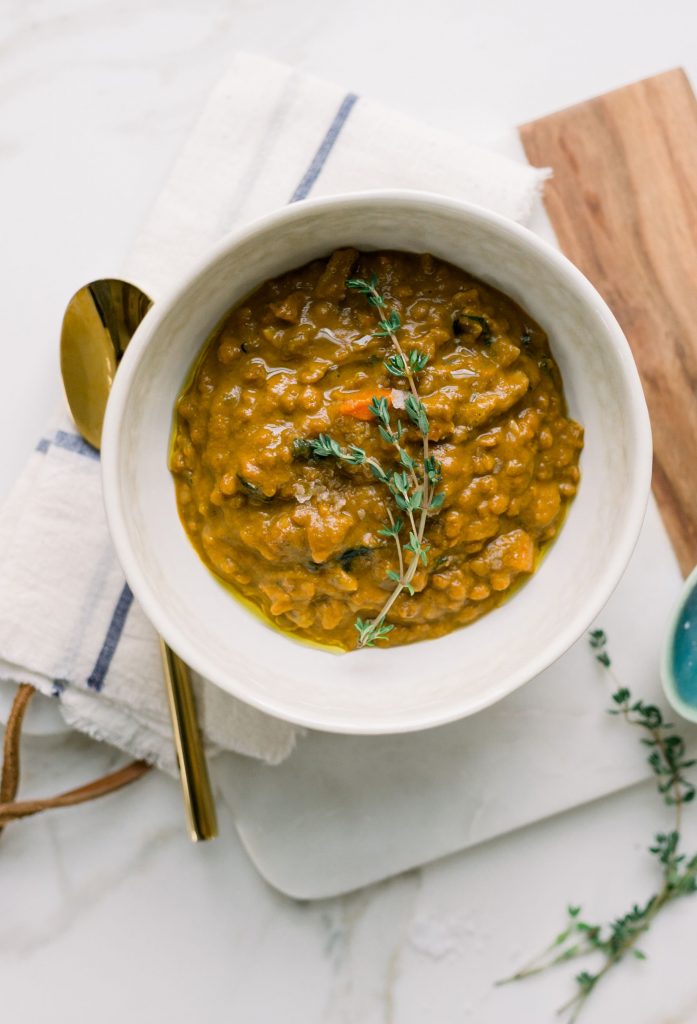 healthy lentil soup 