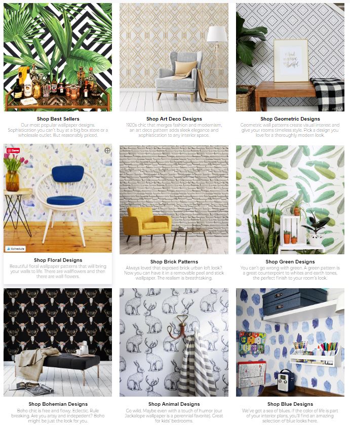 removeable wallpaper patterns and colors Walls Need Love