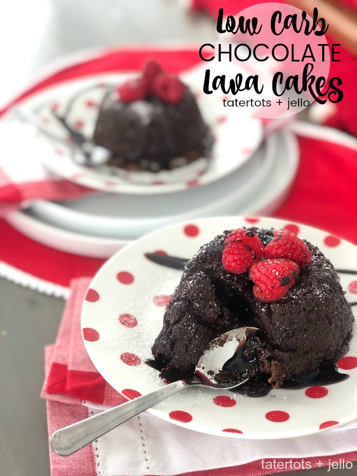 Decadent Sugar-Free Chocolate Lava Cake. This cake is our favorite and I've updated our tried and true recipe, all the taste with a healthier spin. Sugar-Free, Low Carb and Keto friendly!