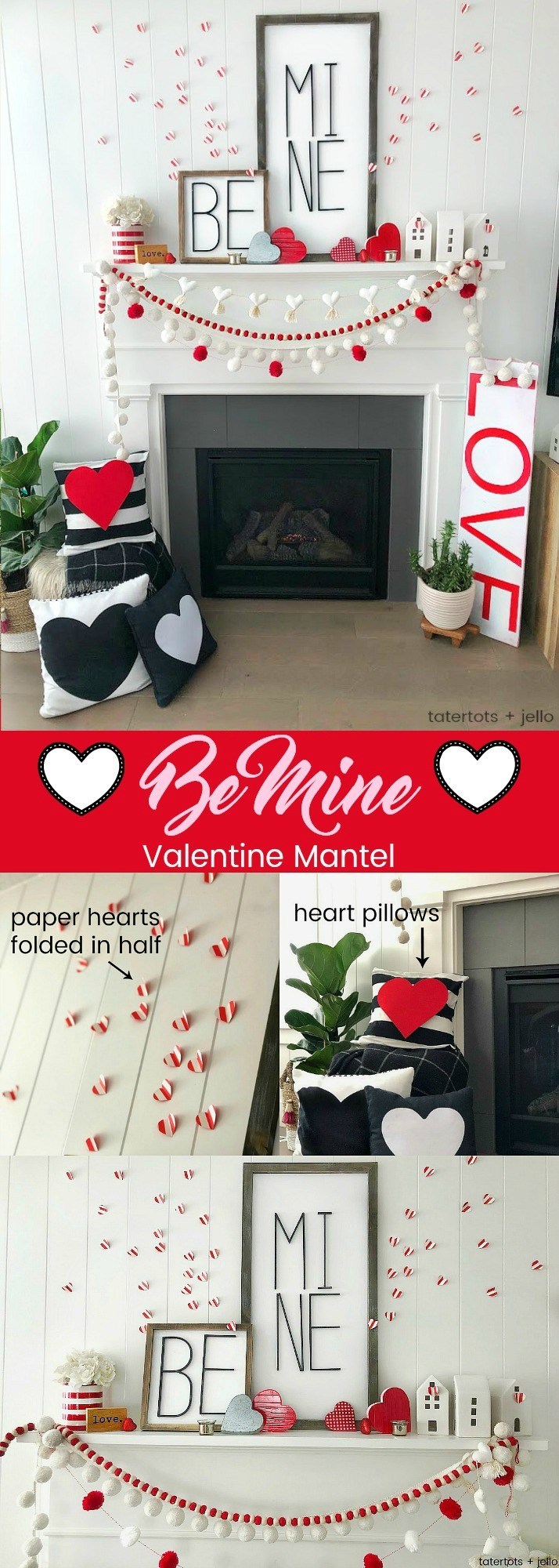 Valentine's Day Be Mine Mantel 