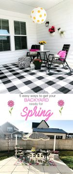 5 Easy Ways to Get Your Backyard Ready for Spring!