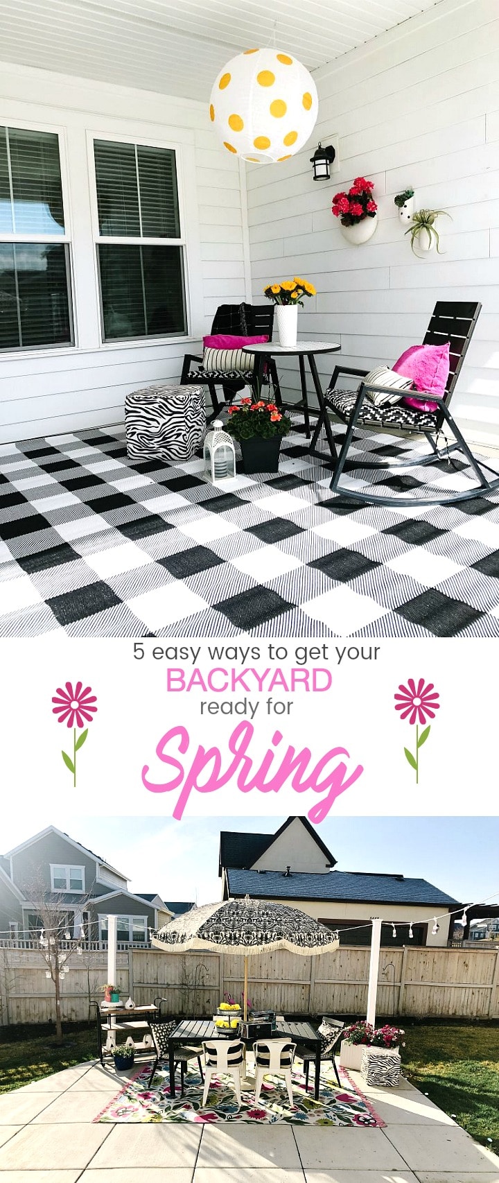 5 Ways to Get Your Backyard Ready For Spring 