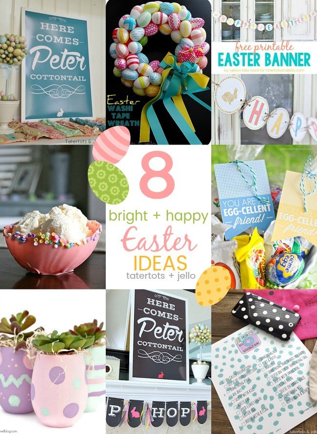 8 Bright and Happy Easter DIY Ideas 