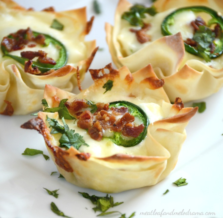 Jalapeno Popper Cups with Bacon