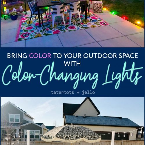 Add Color to Your Outdoor Space with Color-Changing Lights! Enbrighten Color Changing Seasons Cafe and Seasons Mini Landscape Lights are easy to install and with 120 possible color combinations, they are the perfect way to add color to ANY occasion.