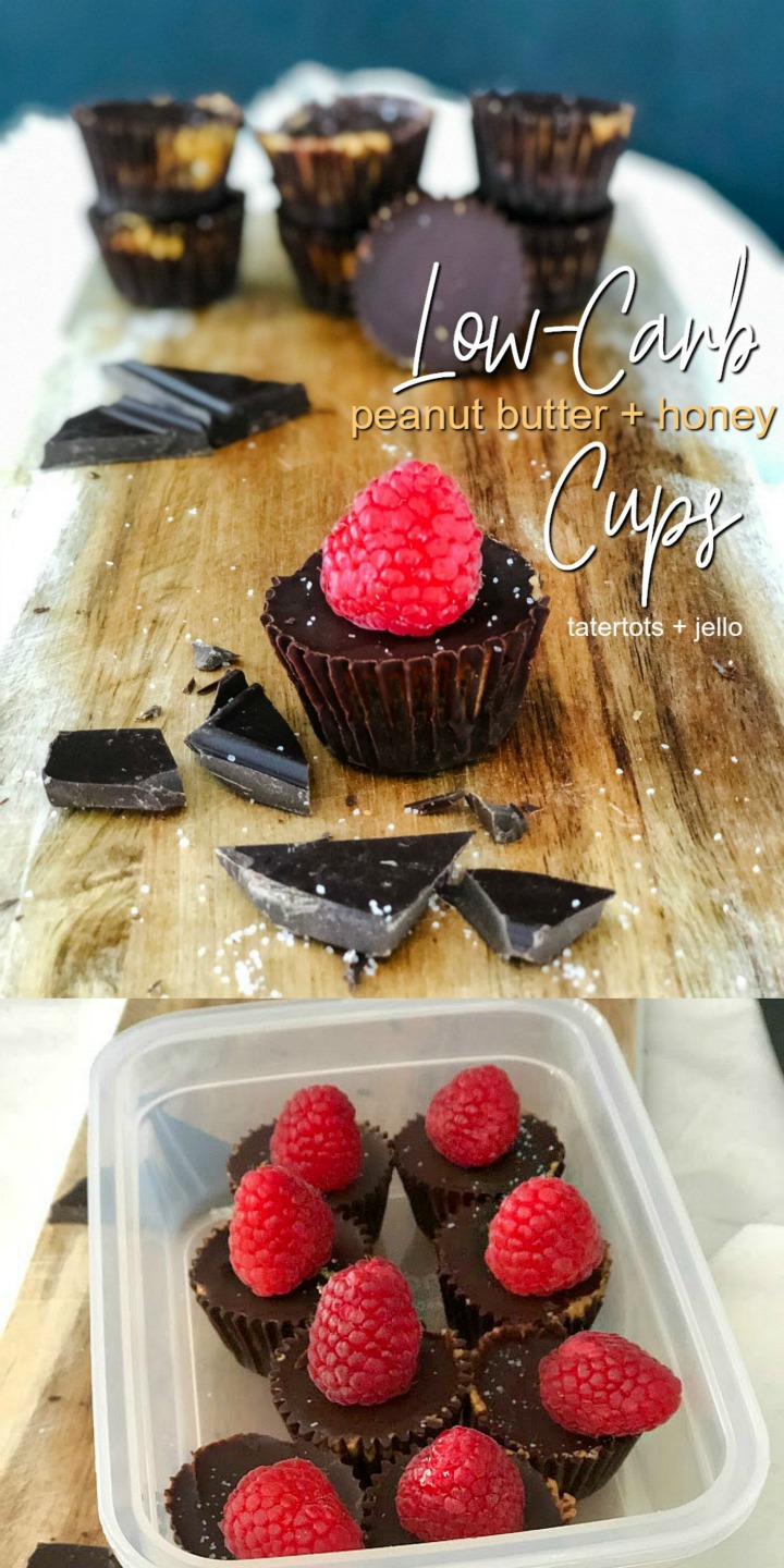 Make Low-Carb Peanut Butter and Honey Cups (Keto, Natural, Low-Sugar, Vegan)