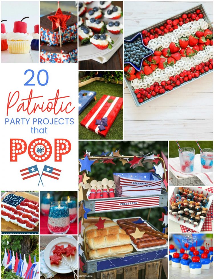 20 Fourth of July Party Ideas that POP! The Fourth of July is such a fun holiday to spend with family and friends! Here are some easy food, party and activity ideas for the Fourth of July!