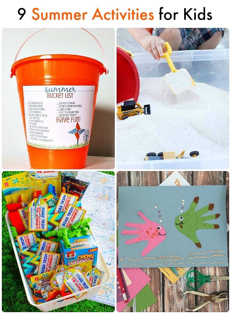 9 easy and fun outdoor ideas for kids! 