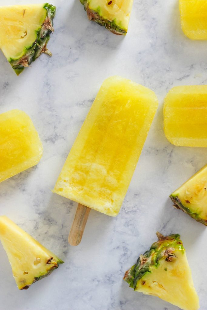 Pineapple Lemonade Popsicles @ Simple As That