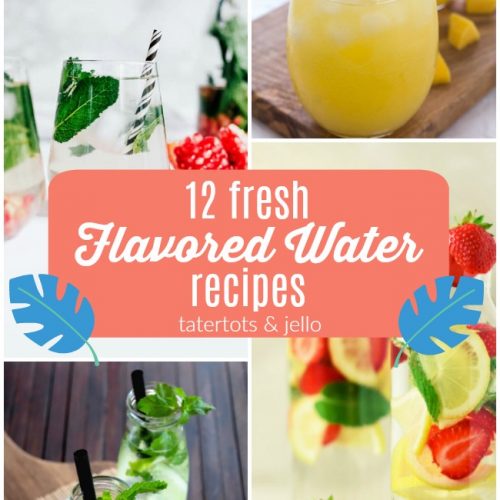 12 Fresh Flavored Water Recipes to Make this Summer. You can customize the flavors!