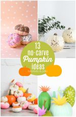 13 No-Carve Pumpkin Ideas!