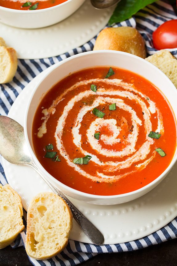 5-Ingredient Tomato Soup @ Cooking Classy