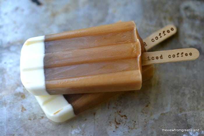 Iced Coffee Popsicles @ The View From Great Island