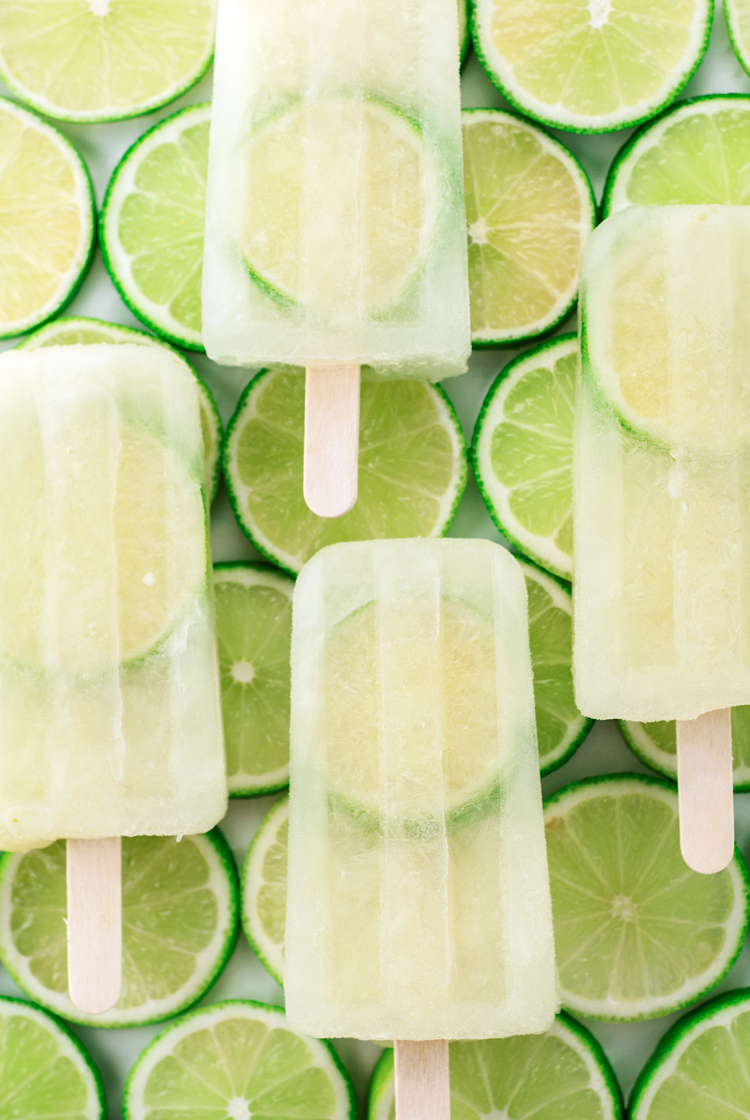 Limeade Popsicles @ A Simple Pantry