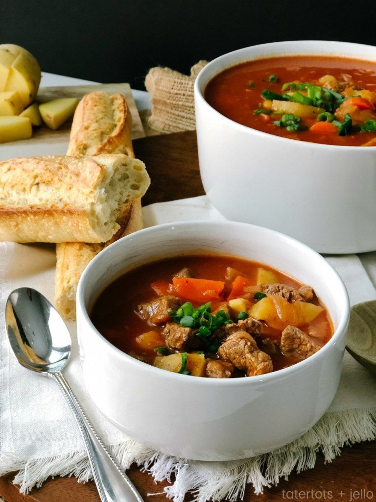 Mom's Famous Beef Stew In The Instant Pot