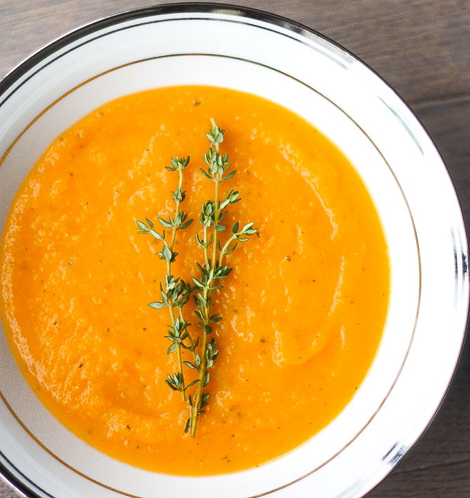 Roasted Butternut Squash Soup @ Ahead of Thyme