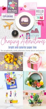 Chasing Adventures Bright and Colorful Paper Line – now in Australia!