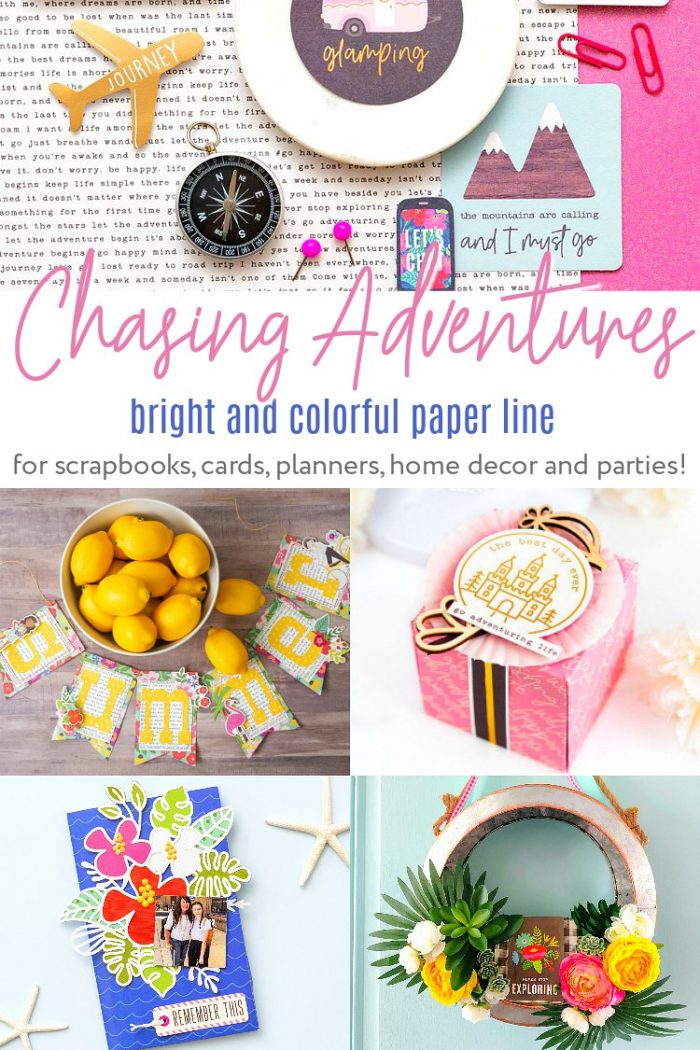 Chasing Adventures Bright and Colorful Paper Line – now in Australia!
