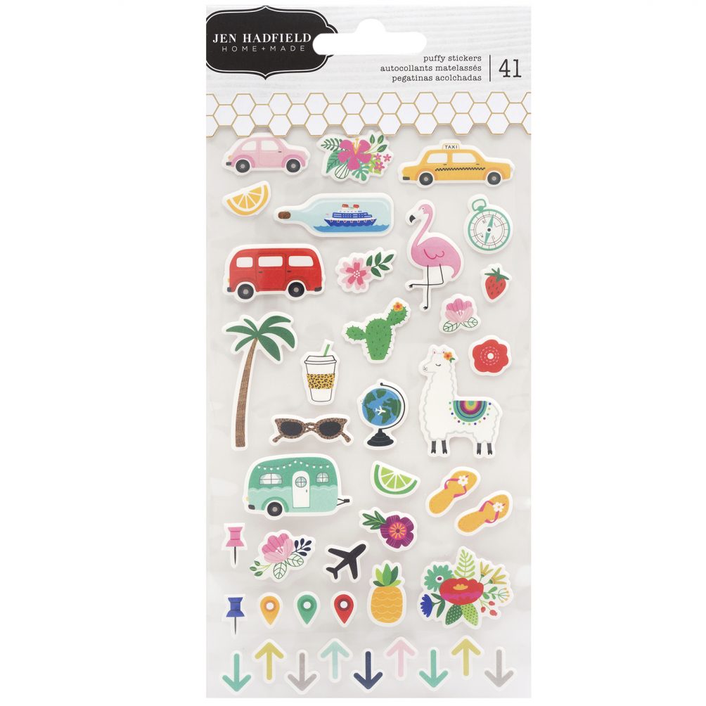 Chasing Adventures Planner stickers are smaller and perfect for embellishing your planner. 