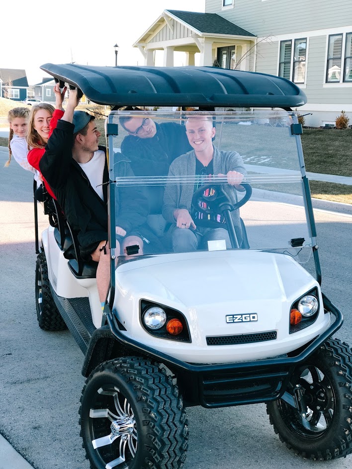 We Were Able to Use an E-Z-GO Golf Cart in our Neighborhood for 1 Year and  This is What Happened - Tatertots and Jello