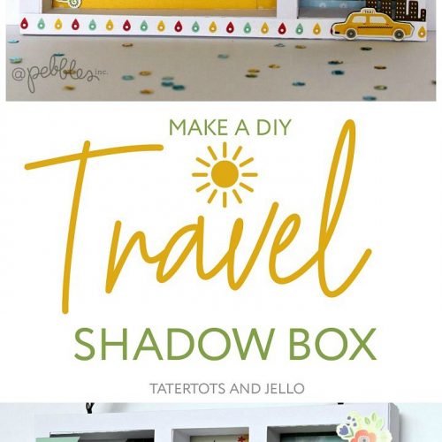 How to Make a Shadow Box Photo Travel Frame. Going on a big trip this summer? Display those special moments in your home by creating a ShadowBox Photo Travel Frame!