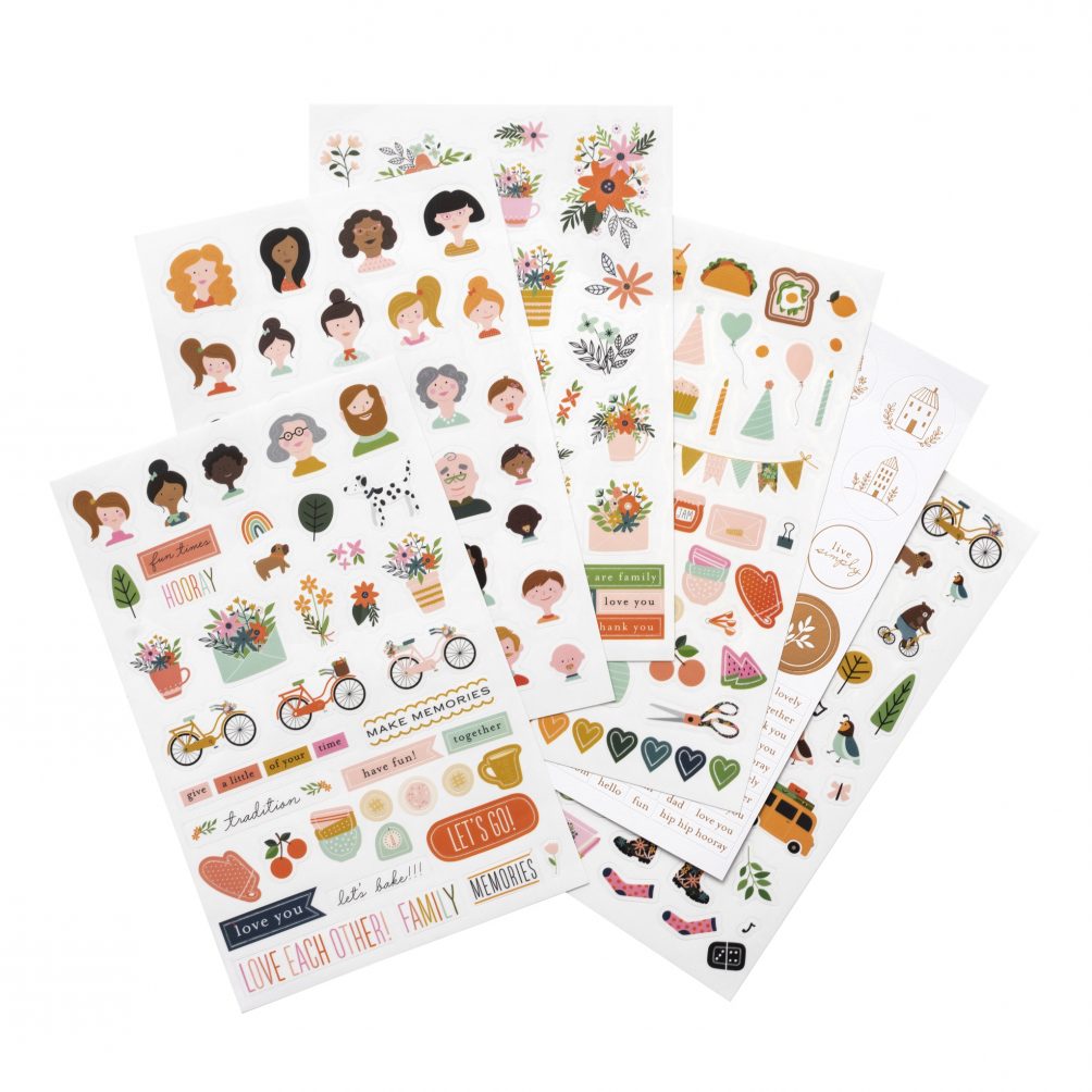 My newest Pebbles line - This is Family. Celebrating family traditions and memories. This is Family is full of warm, rich colors, happy icons and gorgeous embellishments!