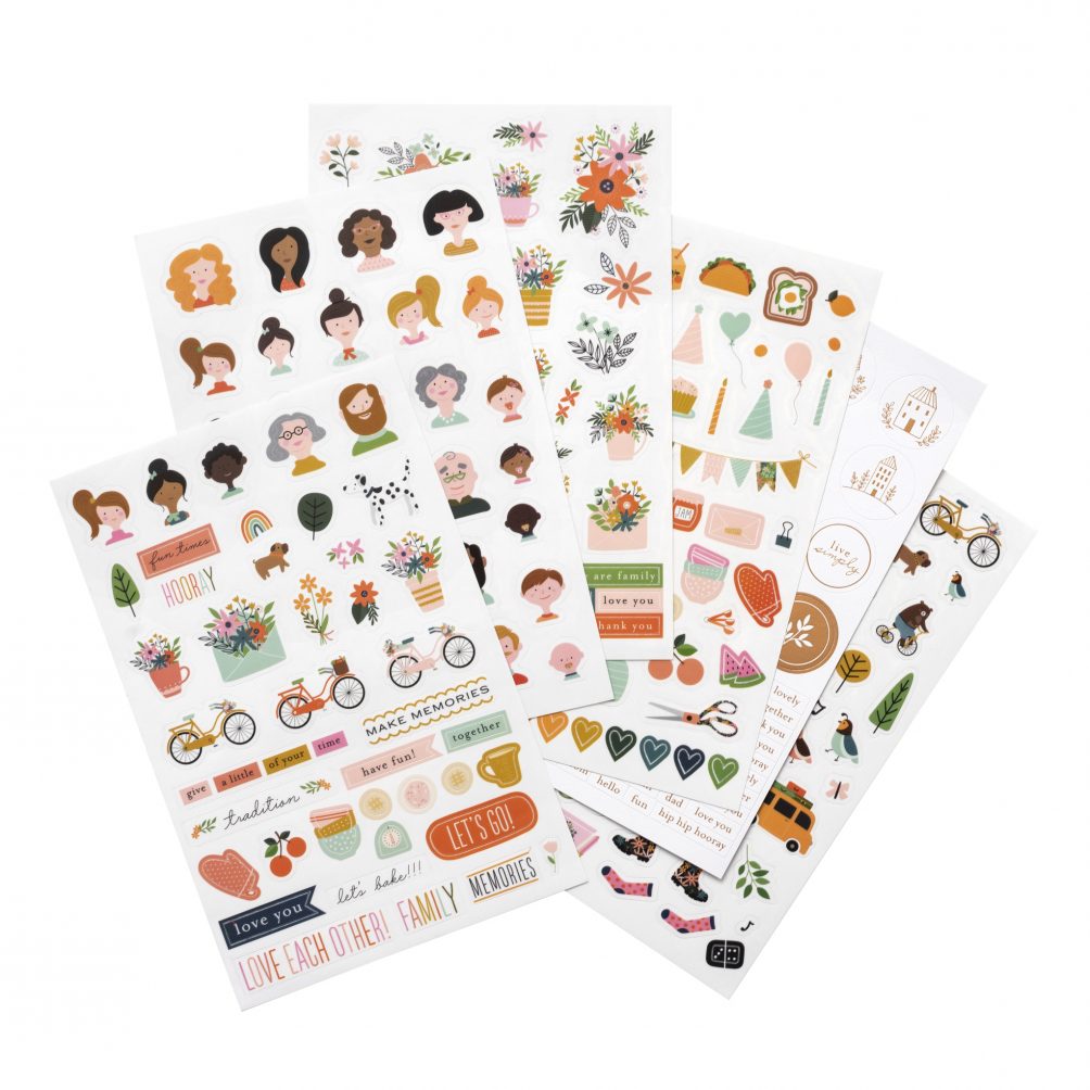 My newest Pebbles line - This is Family. Celebrating family traditions and memories. This is Family is full of warm, rich colors, happy icons and gorgeous embellishments! 