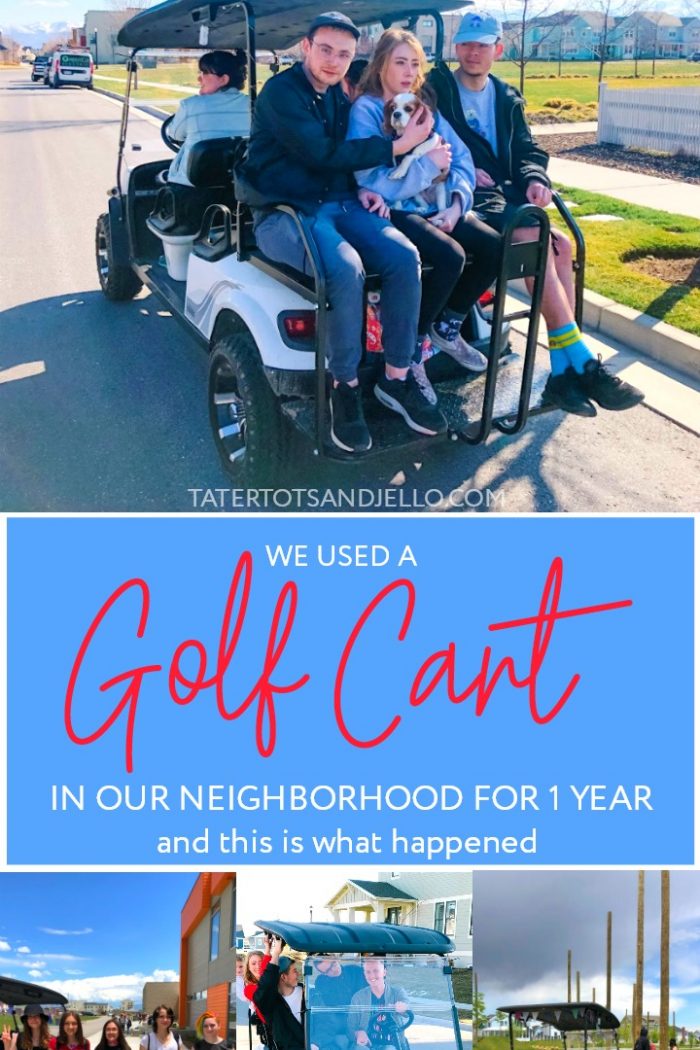 We Were Able to Use an E-Z-GO Golf Cart in our Neighborhood for 1 Year and This is What Happened