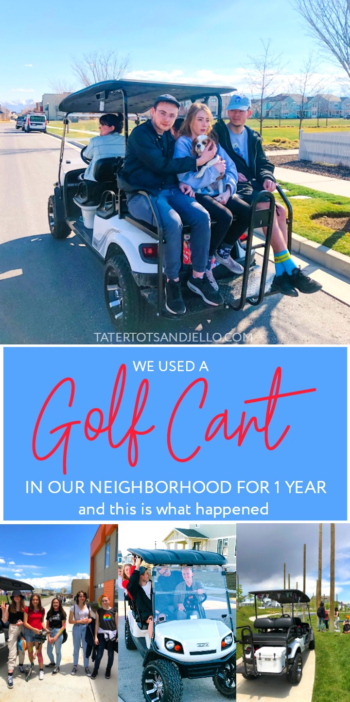 We Were Able to Use an E-Z-GO Golf Cart in our Master-Planned Community for a Year and this is what happened.