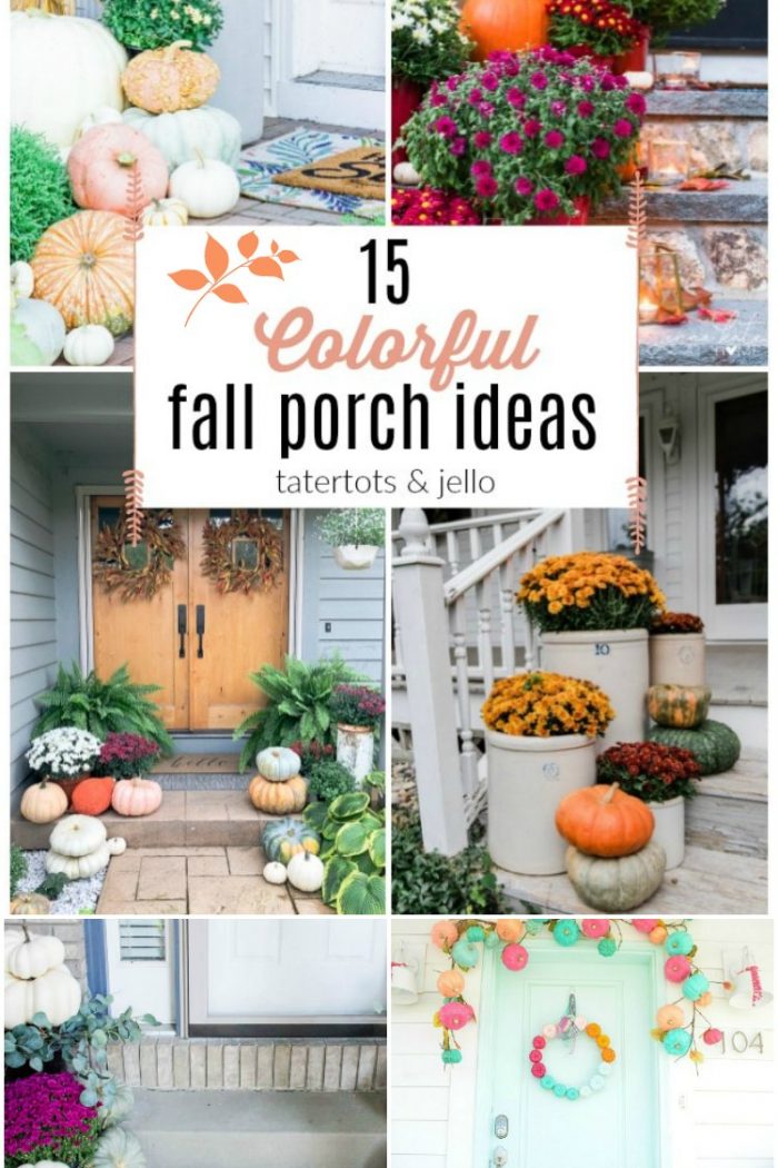 15 Bright and Colorful Fall Porch Ideas!