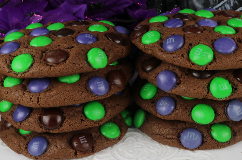 Bewitched M&M Cookies @ Two Sisters