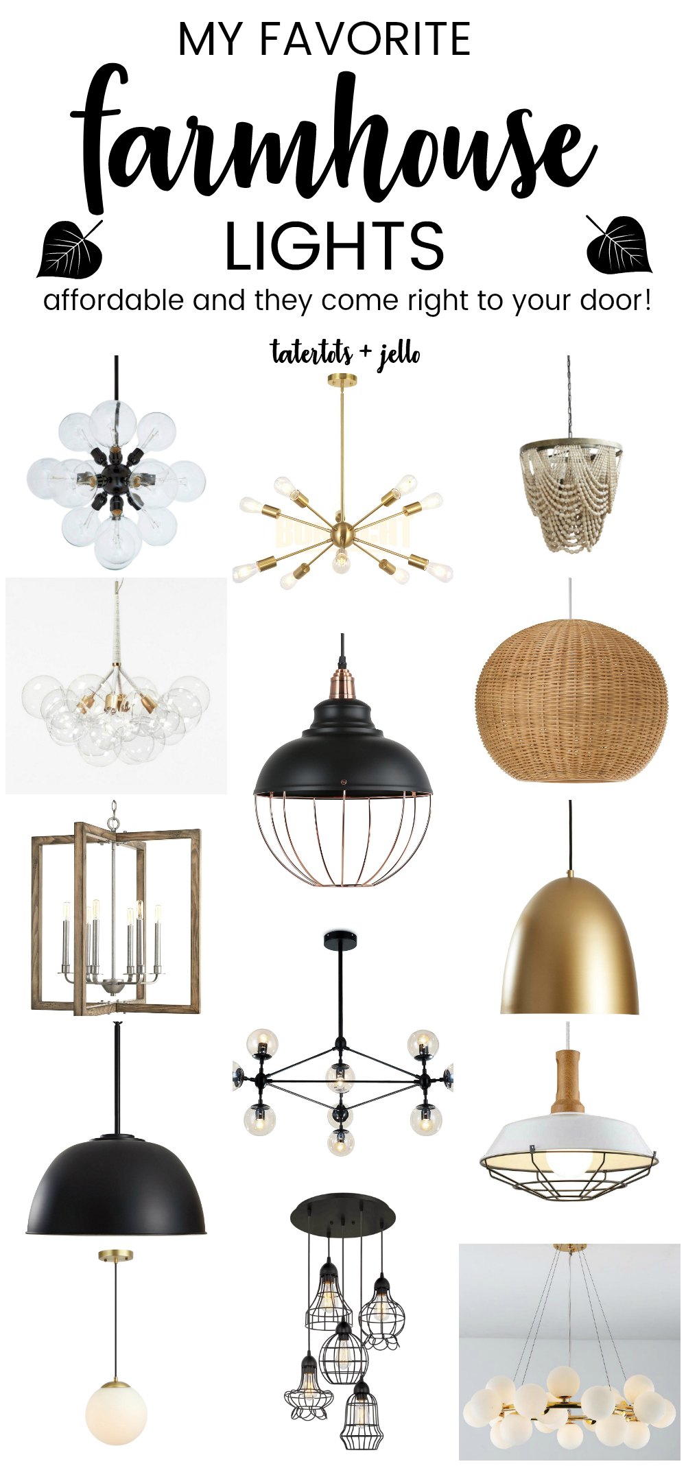 modern farmhouse lighting