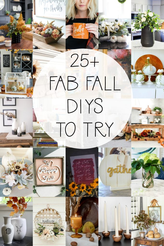 Over 25 amazing fall DIY projects to make! 