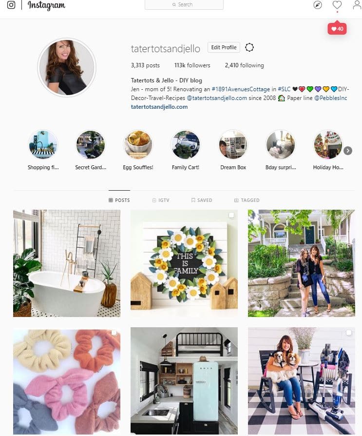 tatertots and jello on Instagram. Sharing easy DIY ideas and ways to restore an old home into a modern vintage home on a budget. 