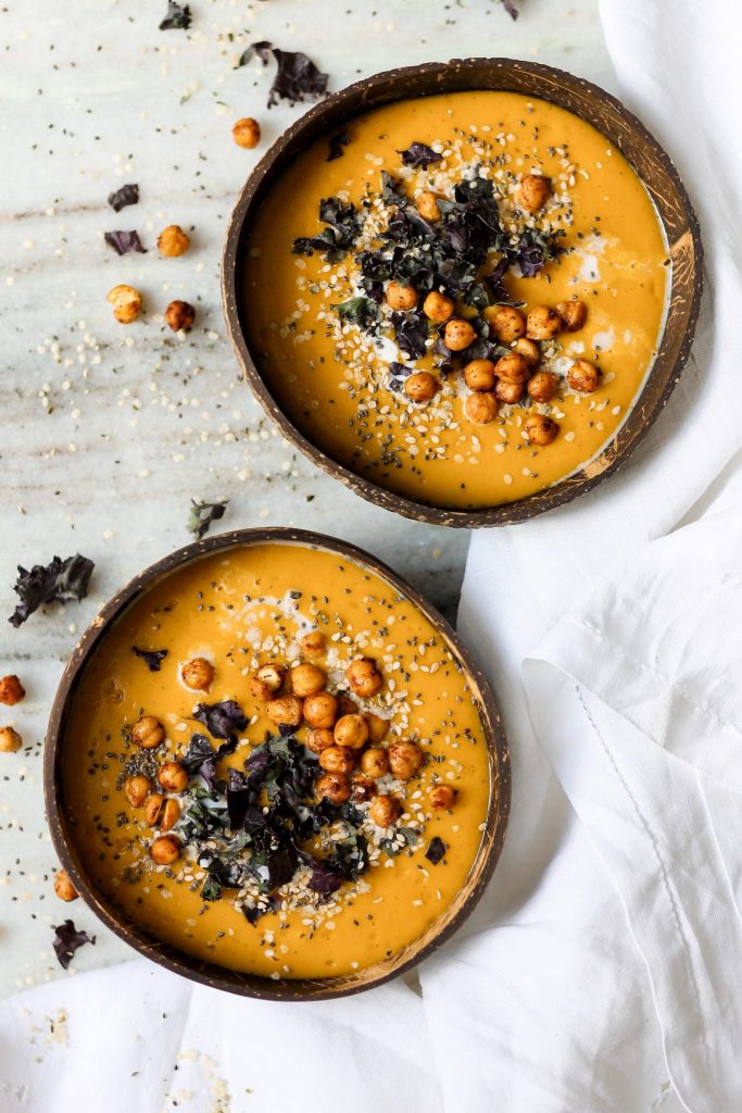 Vegan Pumpkin Soup @ Two Spoons