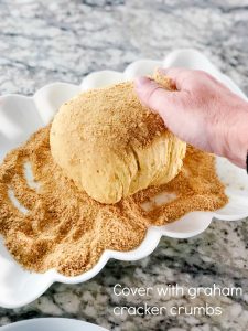 Pumpkin Pie Cream Cheese Ball Recipe. Make this sweet cream cheese ball that tastes just like pumpkin pie. Pair it with slices apples or cookies and you have the perfect fall dessert or party food!