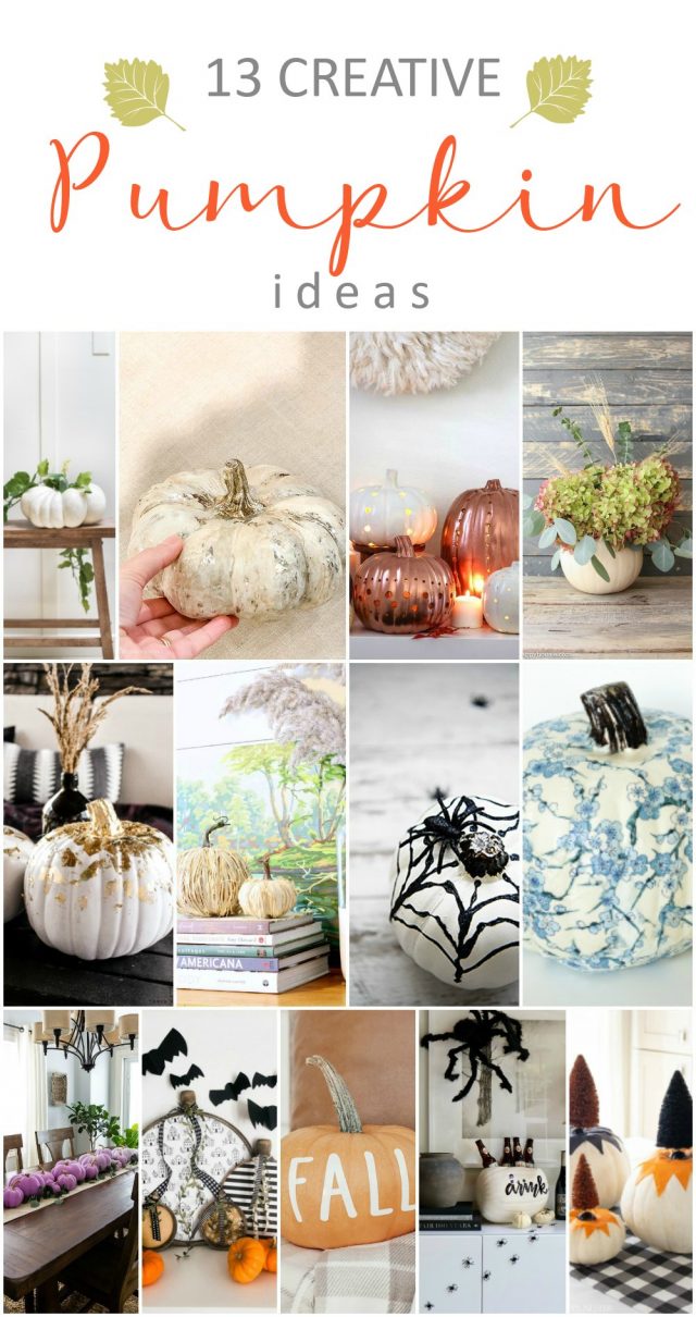 Embroidery Hoop Farmhouse Pumpkins - an easy Fall DIY!