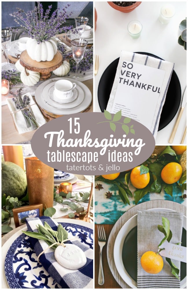15 Thanksgiving Table Ideas