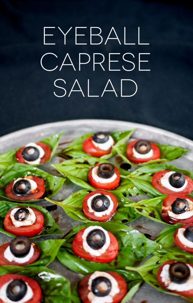 Eyeball Caprese Salad @ Ciera Design