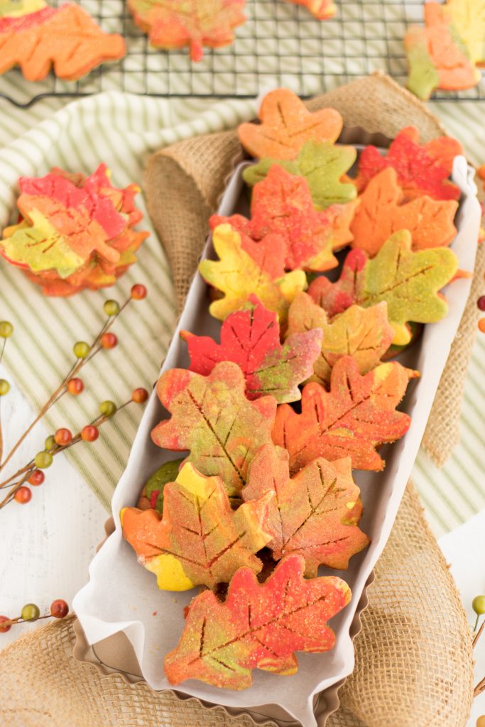Fall Leaf Cut Out Cookies @ Made To Be A Momma