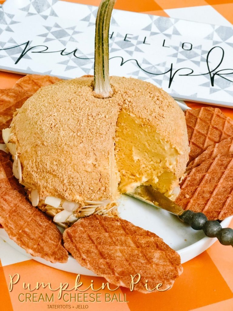 Pumpkin Pie Cream Cheese Ball Recipe