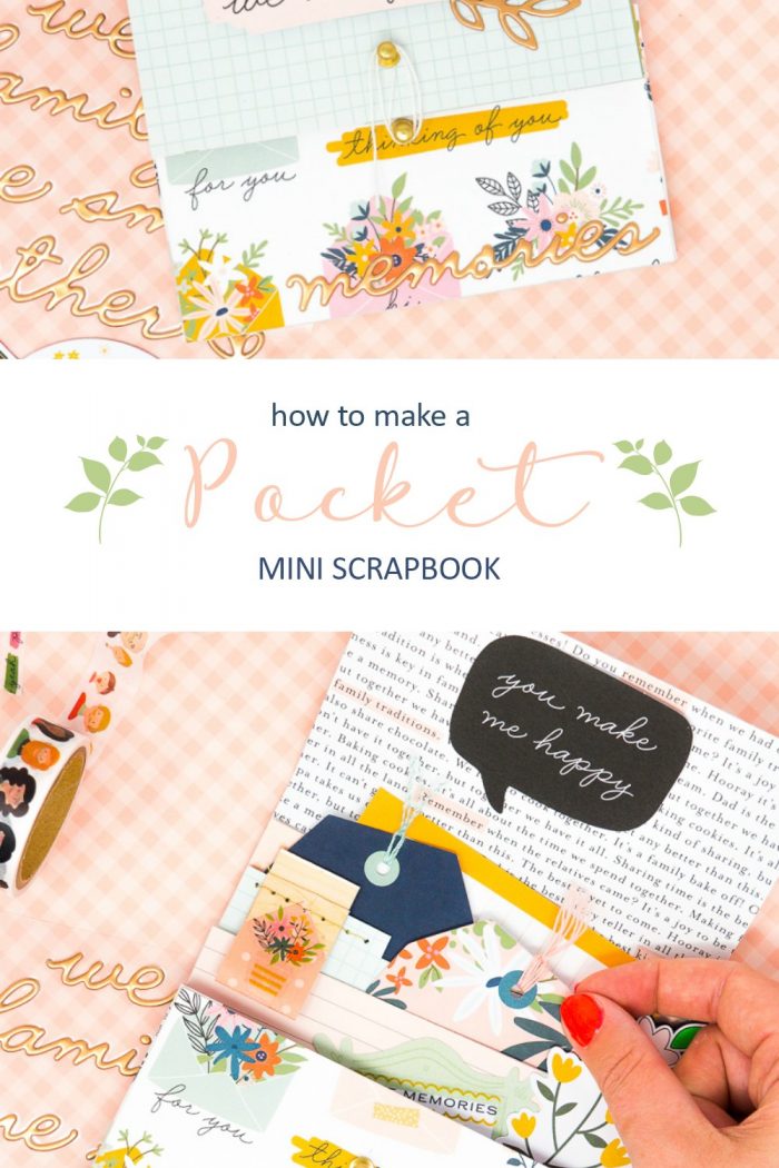 DIY Pocket Mini Scrapbook that Fits in Your Purse!