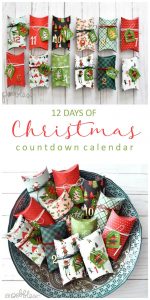 12 Days of Christmas Paper Countdown Calendar