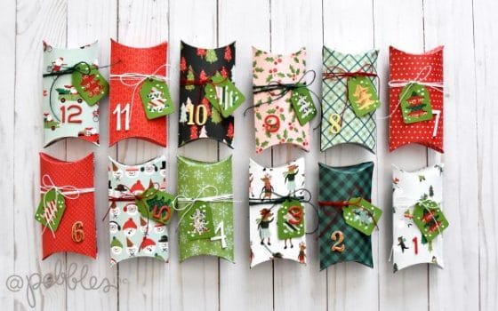 12 Days of Christmas Paper Countdown Calendar DIY