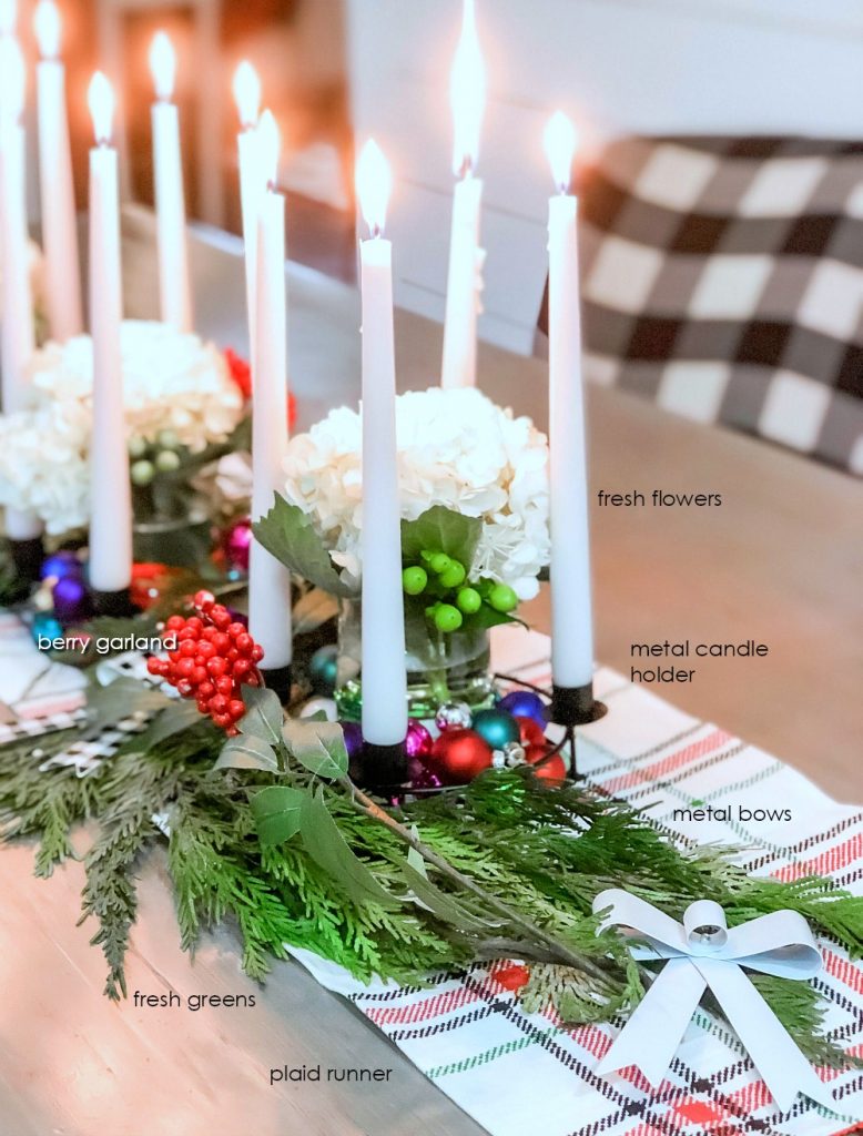 Dollar Spot Modern Farmhouse Holiday Centerpiece