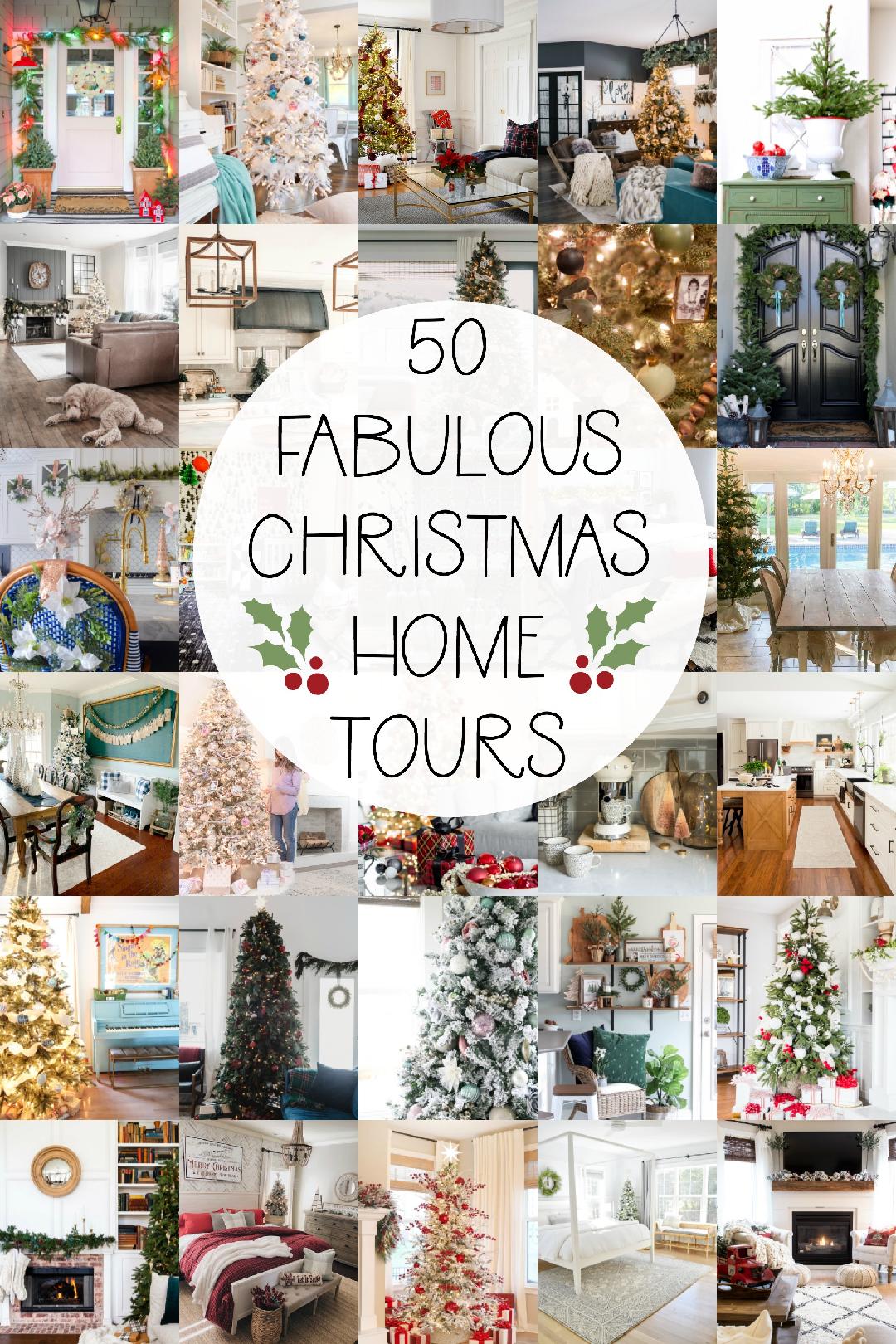 50 festive holiday home tours 