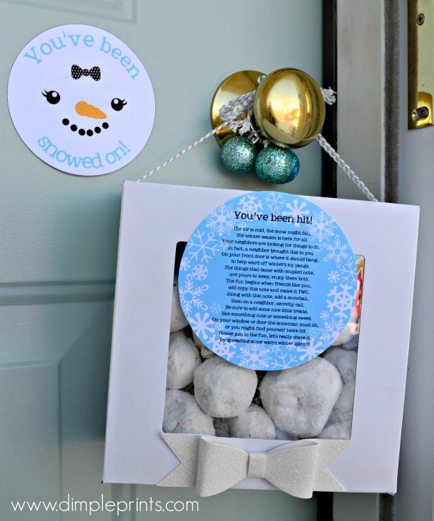 You've Been Snowed On Neighbor Gift Idea